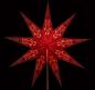 Preview: Ganesha rot - Foldable glowing star, paper poinsettia with 9 points, 60 cm